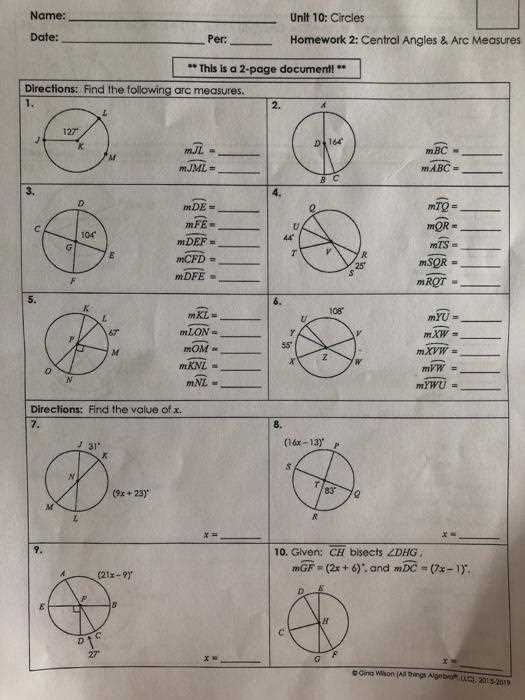 10 6 standardized test prep circles and arcs answer key 10 6 standardized test prep circles and arcs answer key