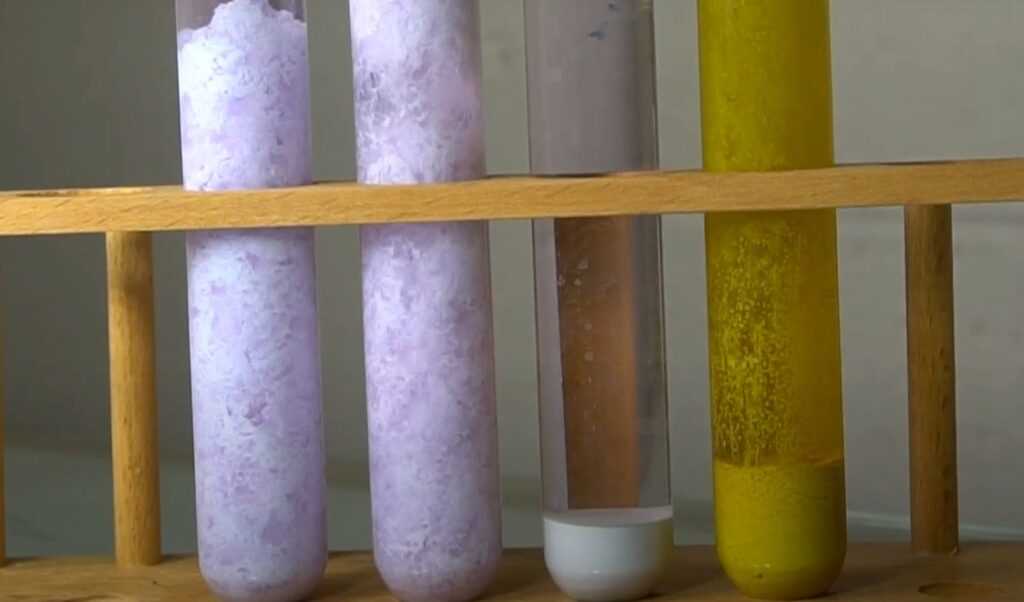 10 test tube mystery lab answers