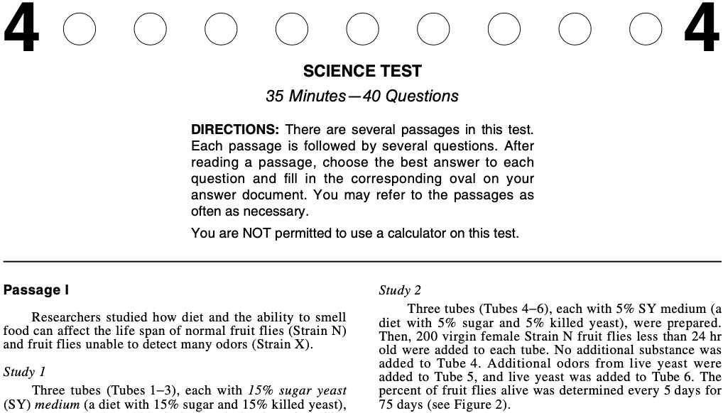 2012 act test answers