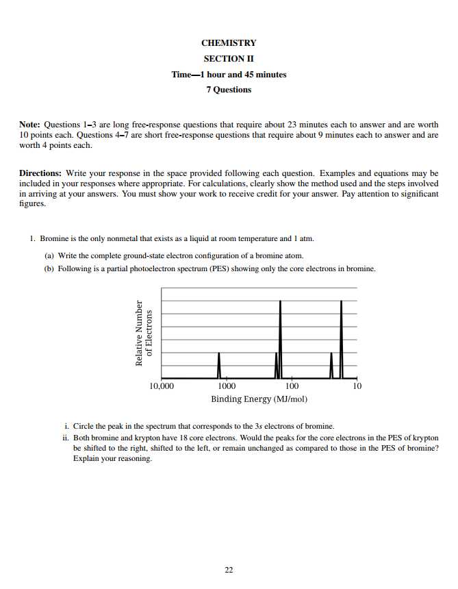 2014 ap chemistry exam multiple choice answers