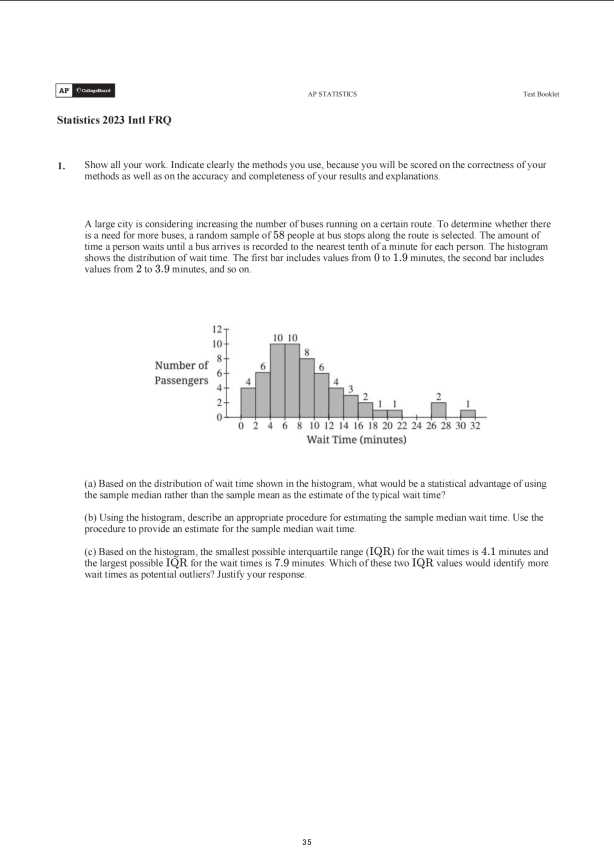2026 ap statistics practice exam answers