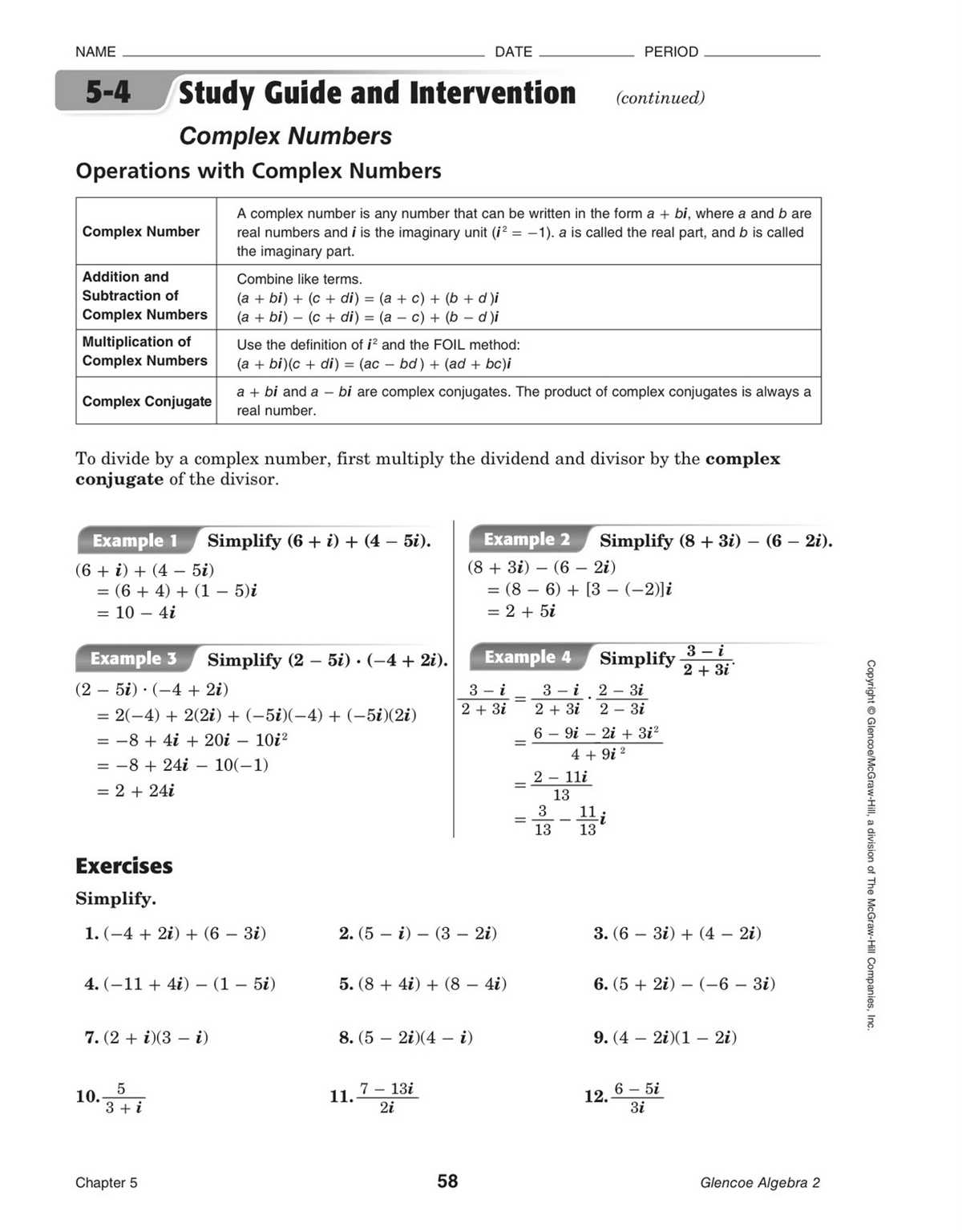 6 3 study guide and intervention tests for parallelograms answer key