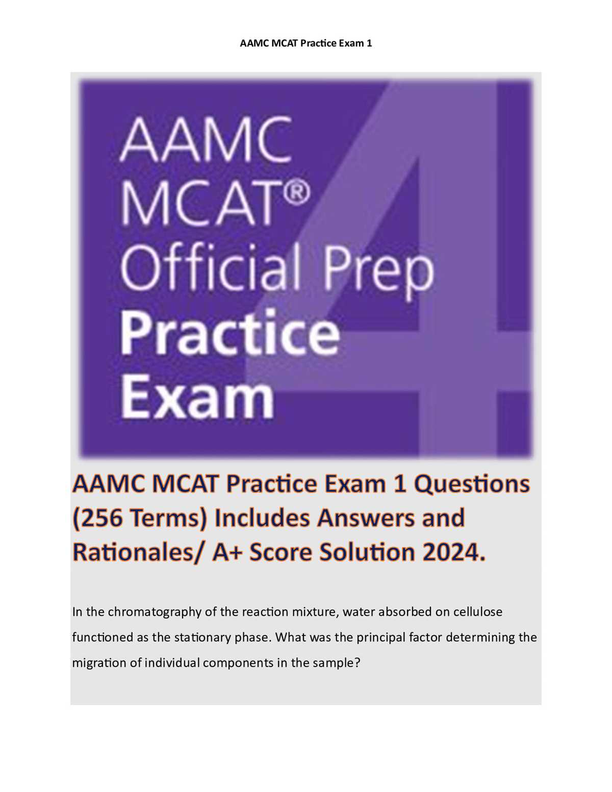 aamc practice test 1 answers