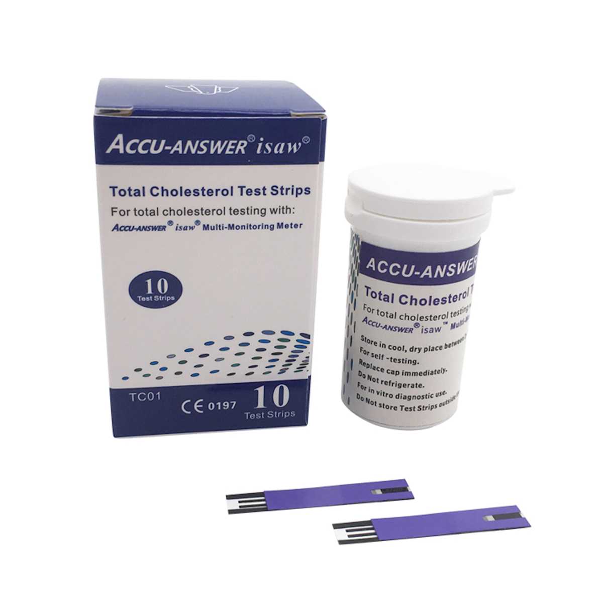 accu answer isaw hemoglobin test strips