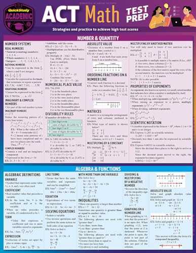 act mathematics test answers