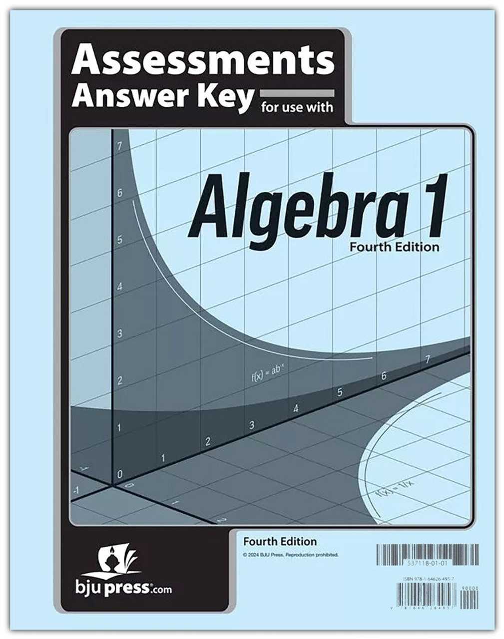 algebra 1 test 1 answer key