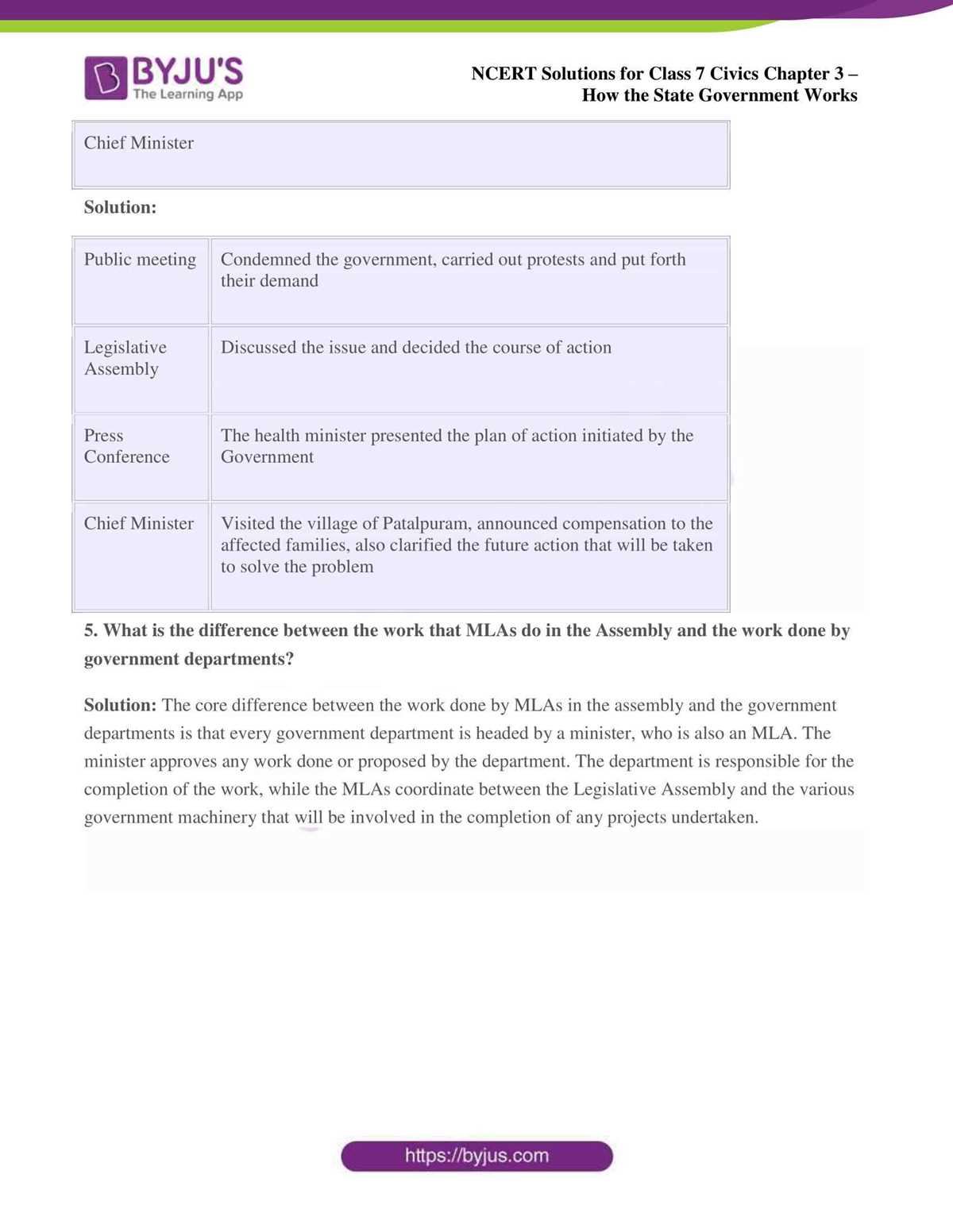 american government unit 3 test answers