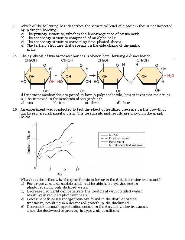 ap biology unit 1 test answers