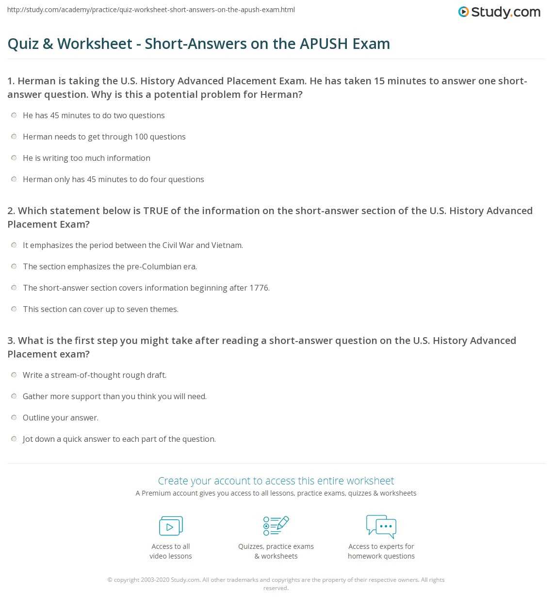 ap us history practice exam 1 answers