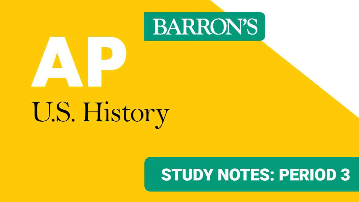 ap us history unit 3 test answers