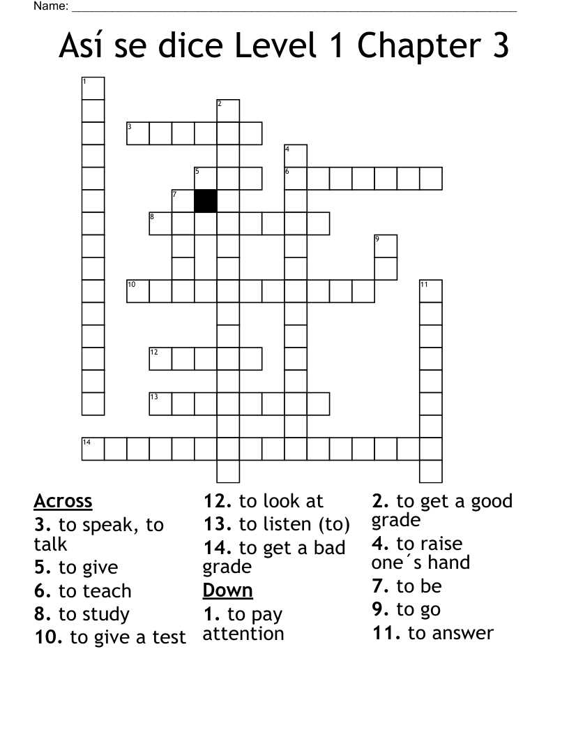 asi se dice level 1 test answer key