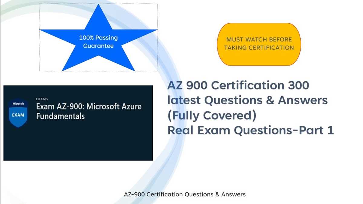 azure fundamentals exam questions and answers