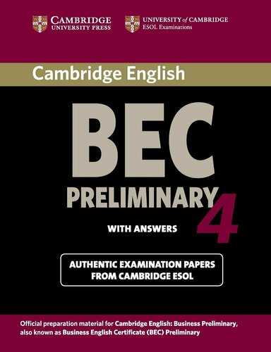 bec test 3 answers