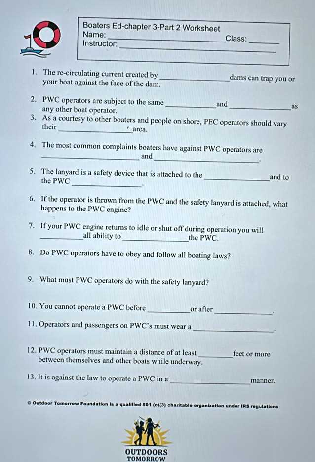 boat us foundation test answers