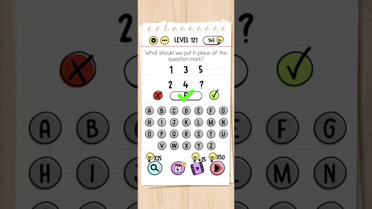 brain test game answers