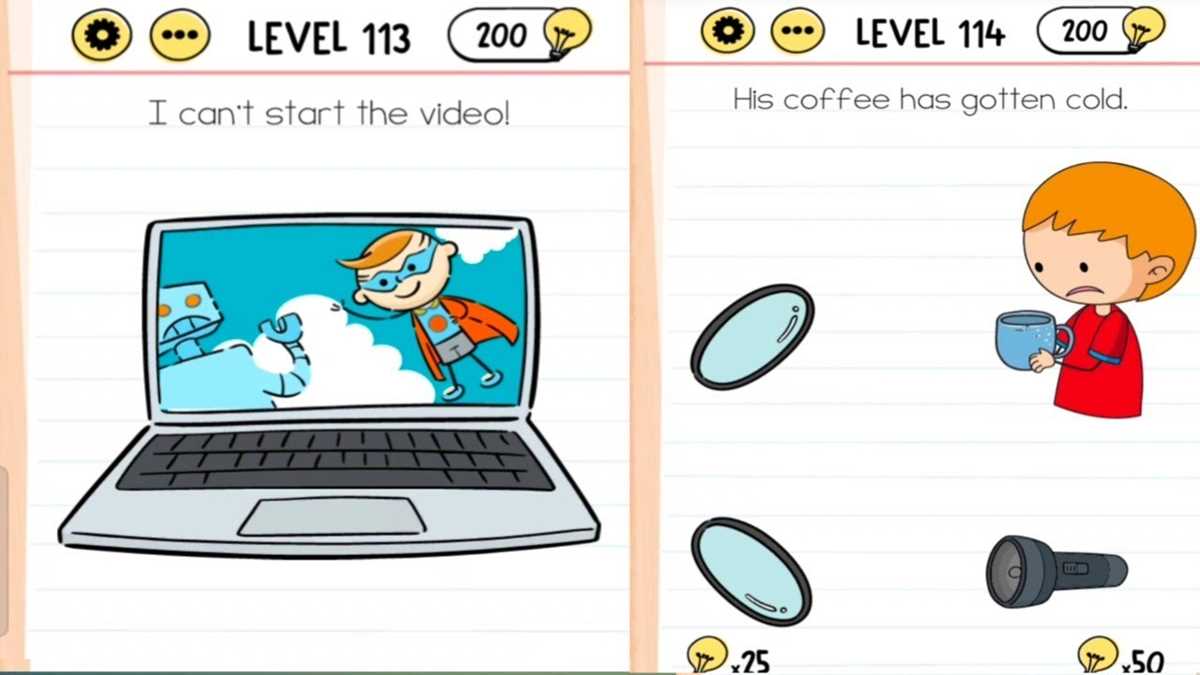 brain test level 113 answer