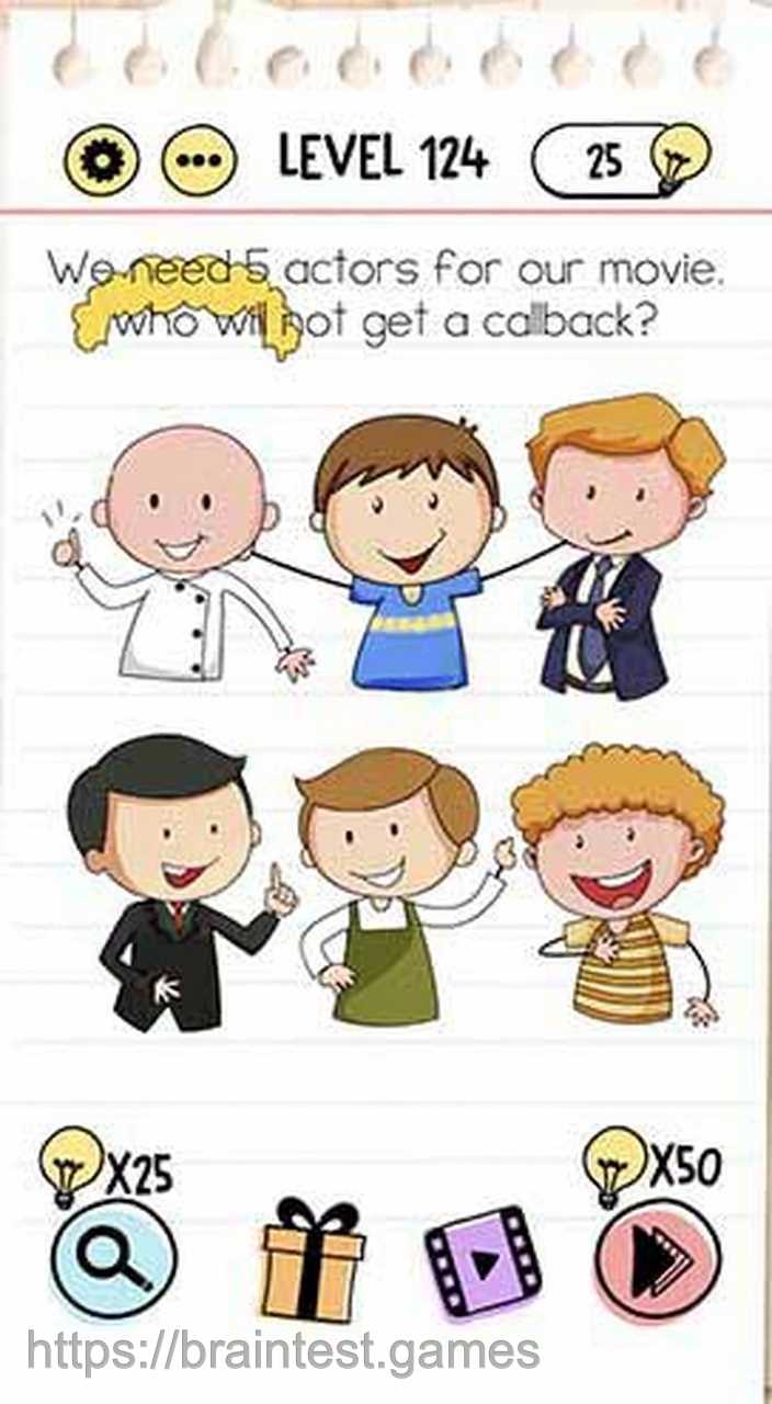 brain test level 5 answer