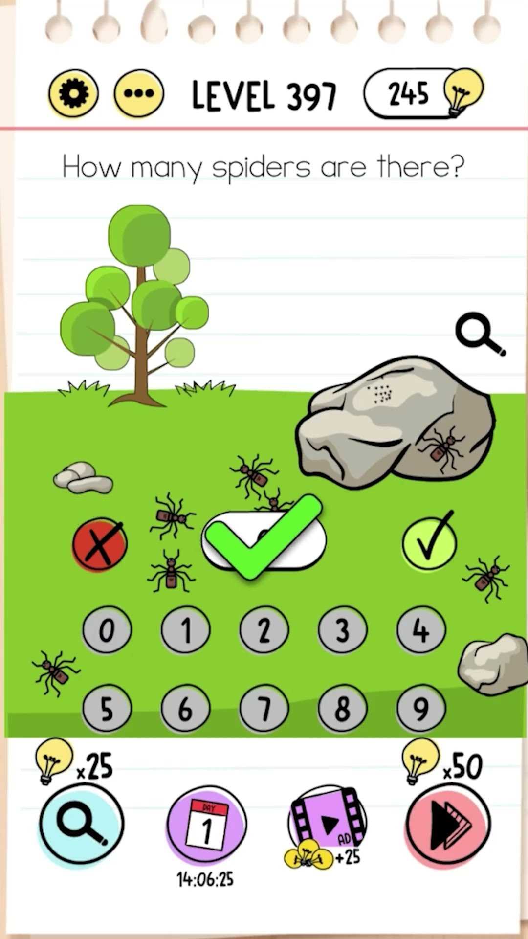 brain test level 98 answer key