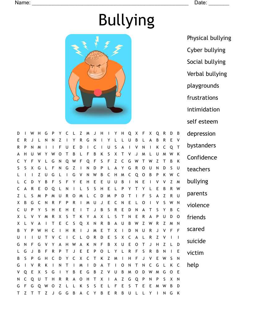 bully english test 1 answers