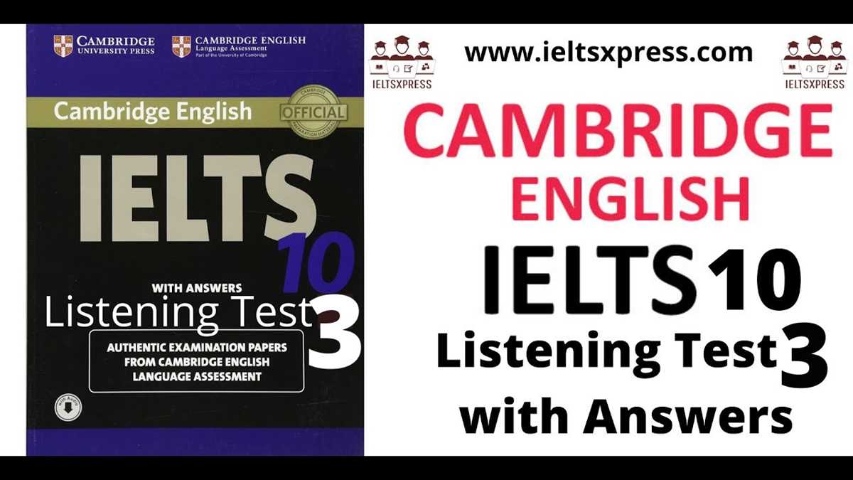 cambridge ielts 4 listening test 1 answers