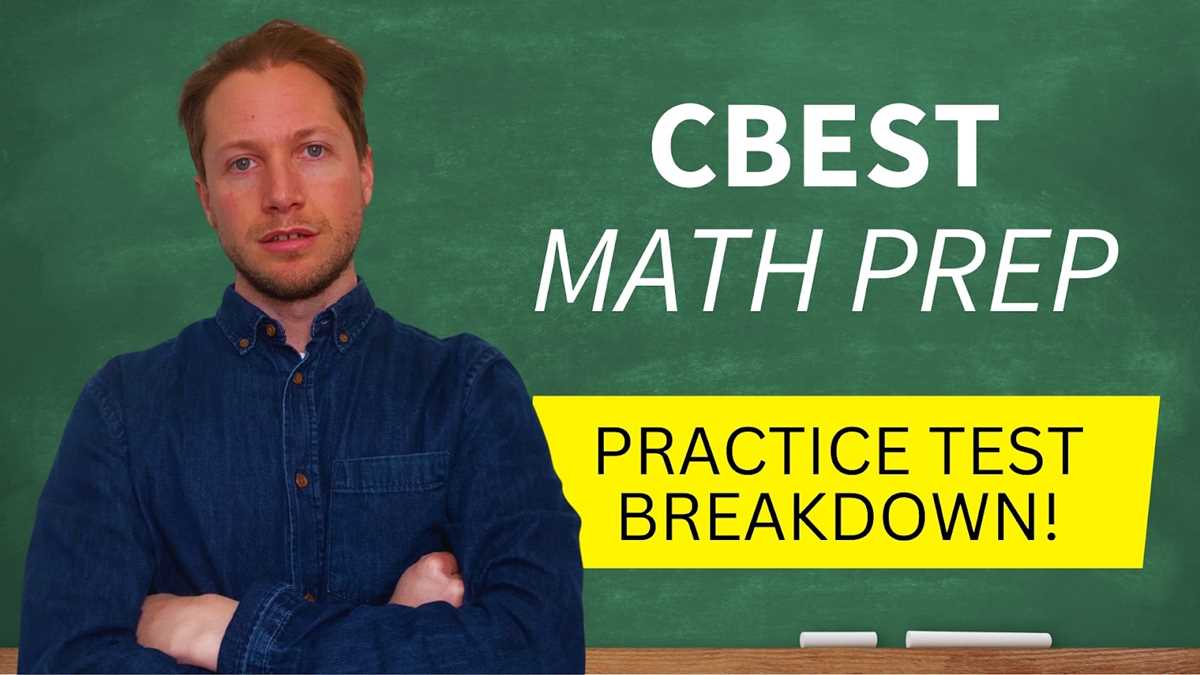 cbest practice test with answers