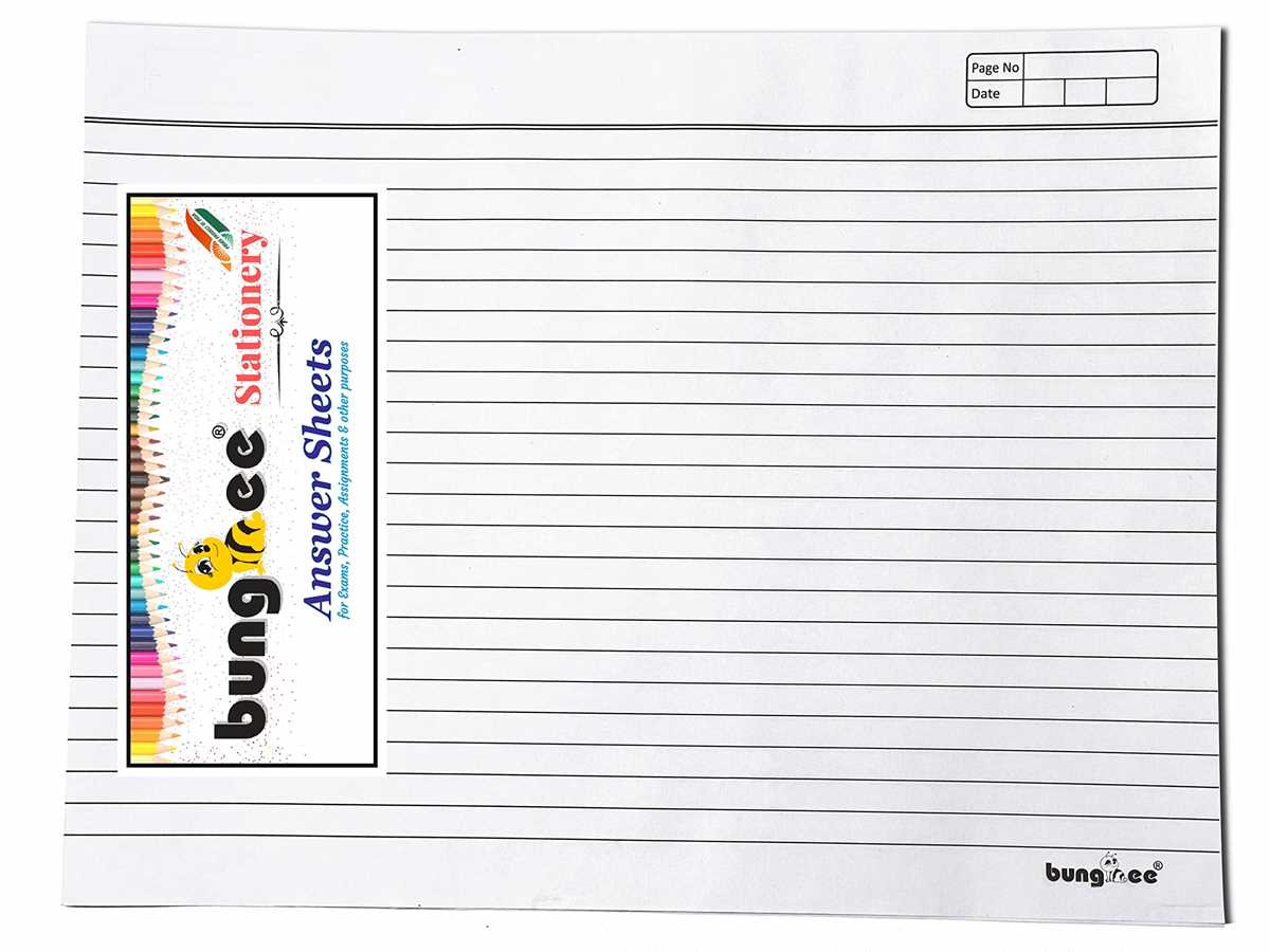 cbse board exam answer booklet