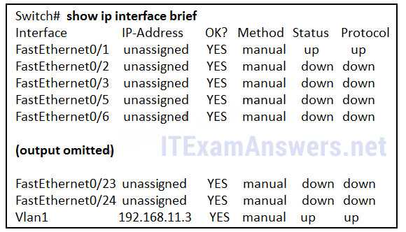 ccna 1 final exam answers