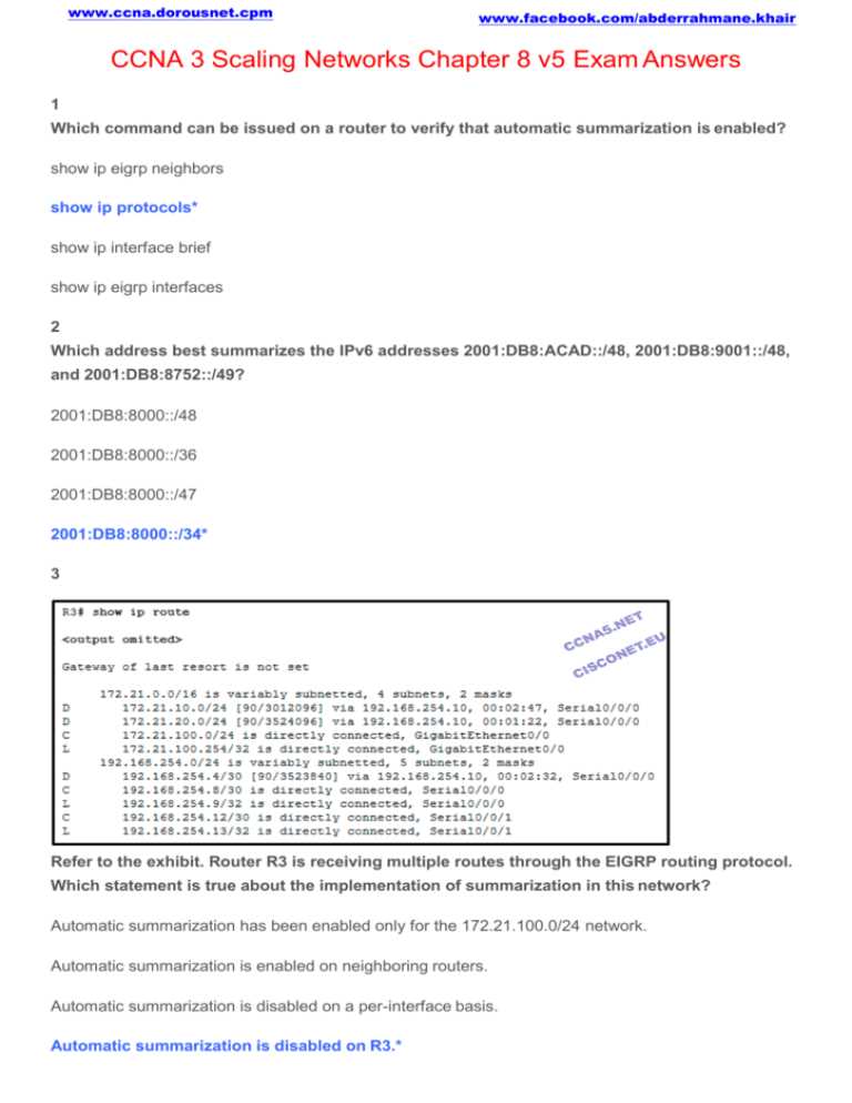 ccna itn exam answers