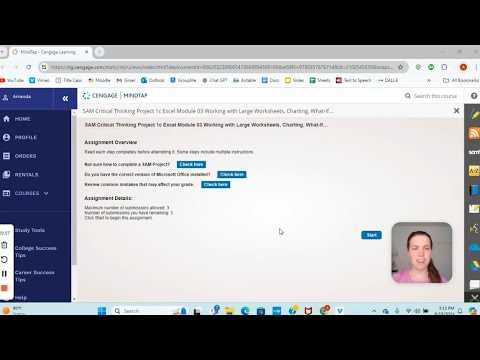 cengage excel module 3 sam exam answers