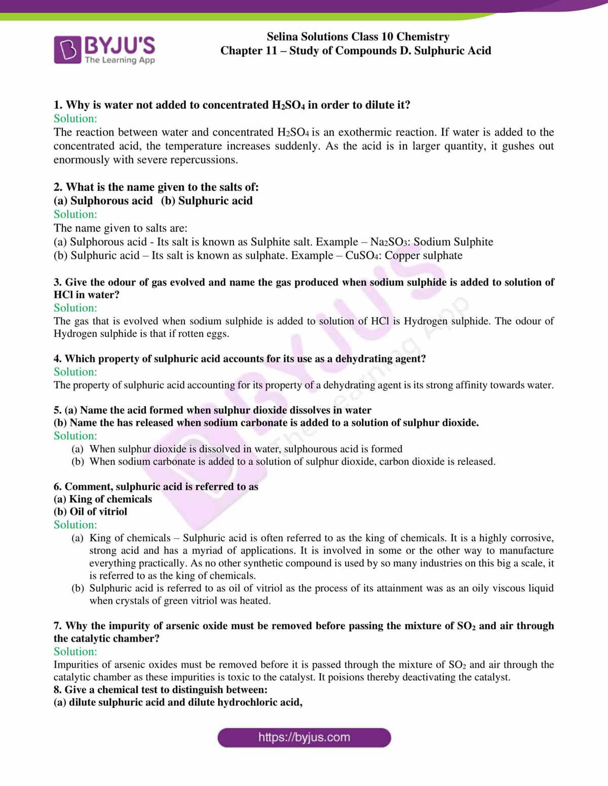 chapter 10 and 11 chemistry test answers