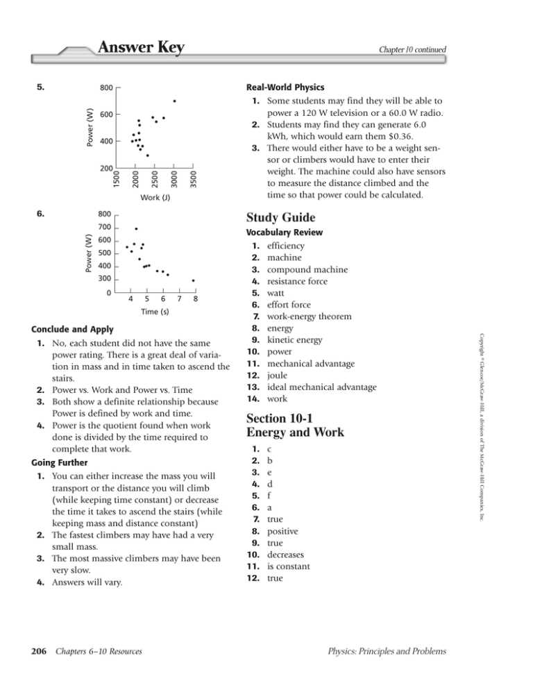 chapter 11 motion test answer key