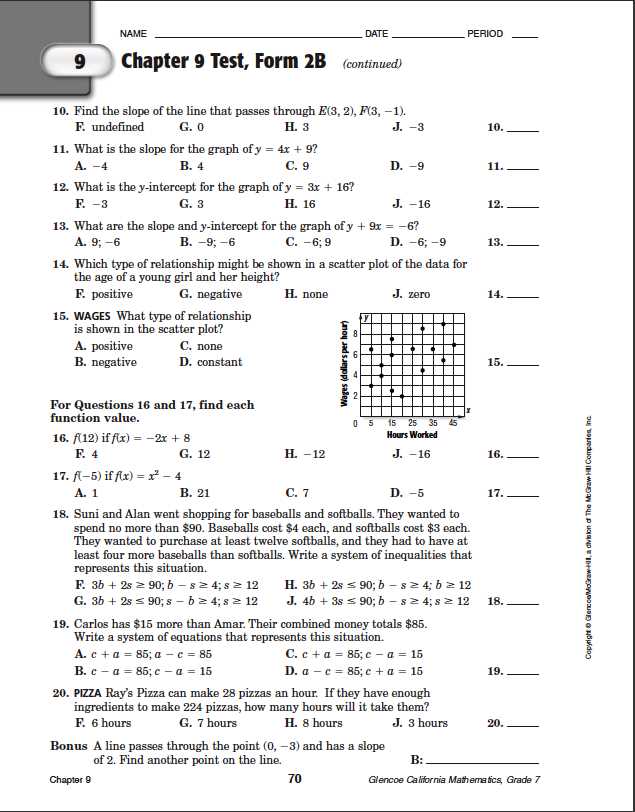 chapter 5 test form 2a answers