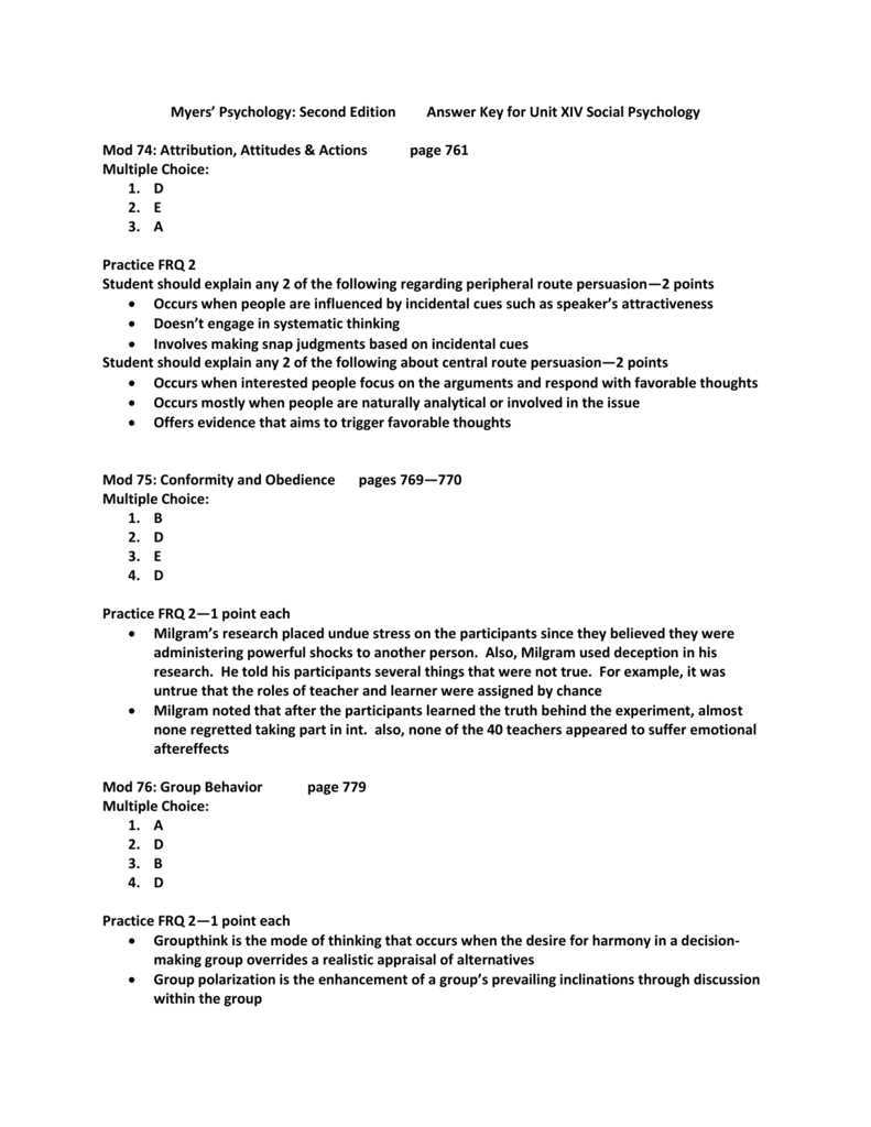 chapter 7 8 9 psychology test answers