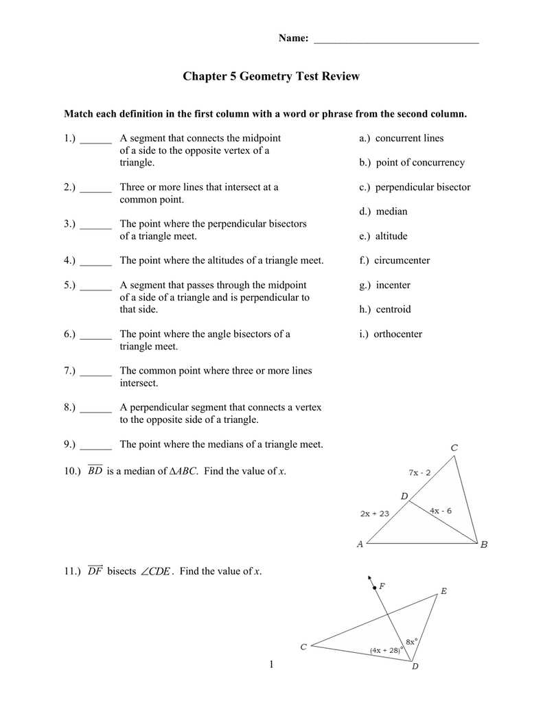 chapter 8 chapter test form b geometry answers
