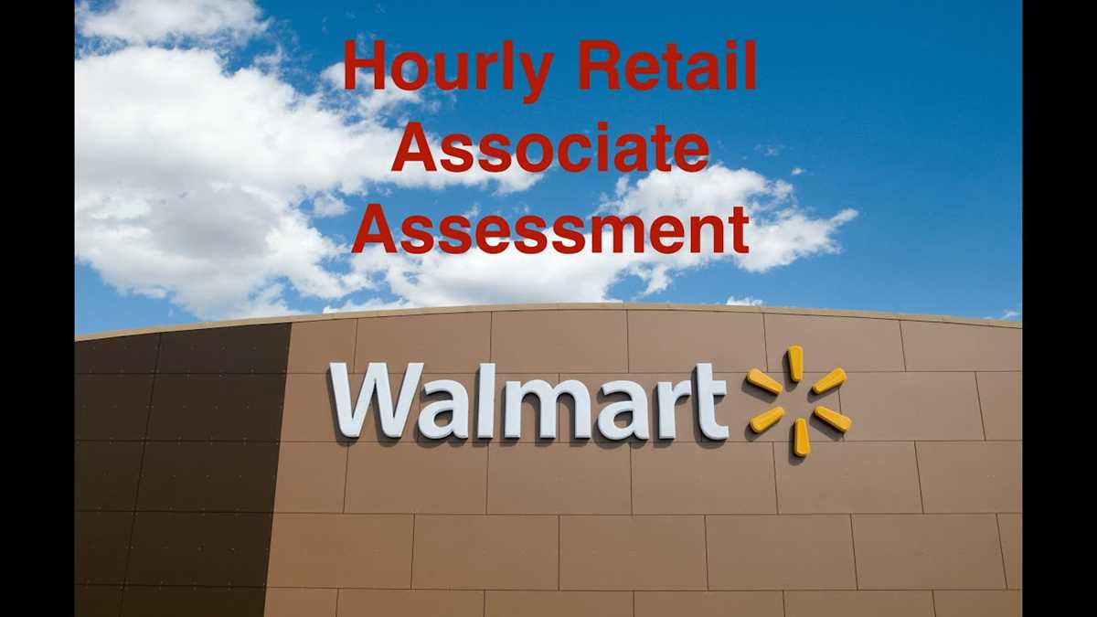 cheat sheet walmart assessment test answers