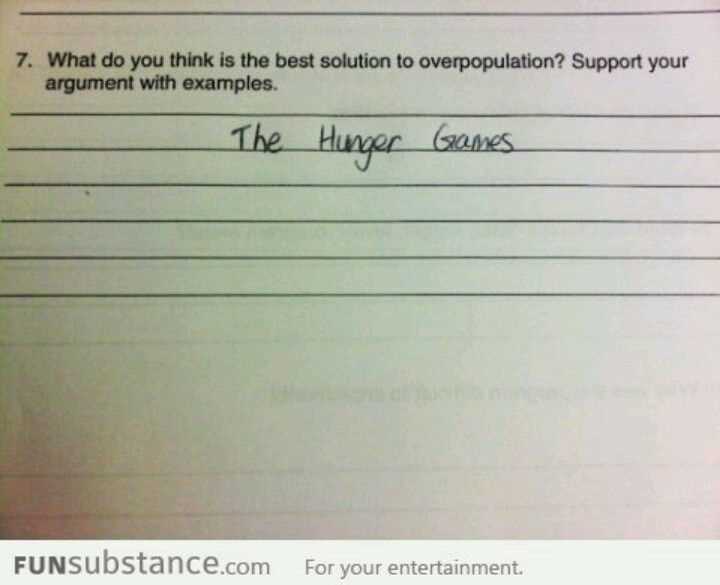 clever answers on tests