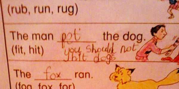 clever answers on tests
