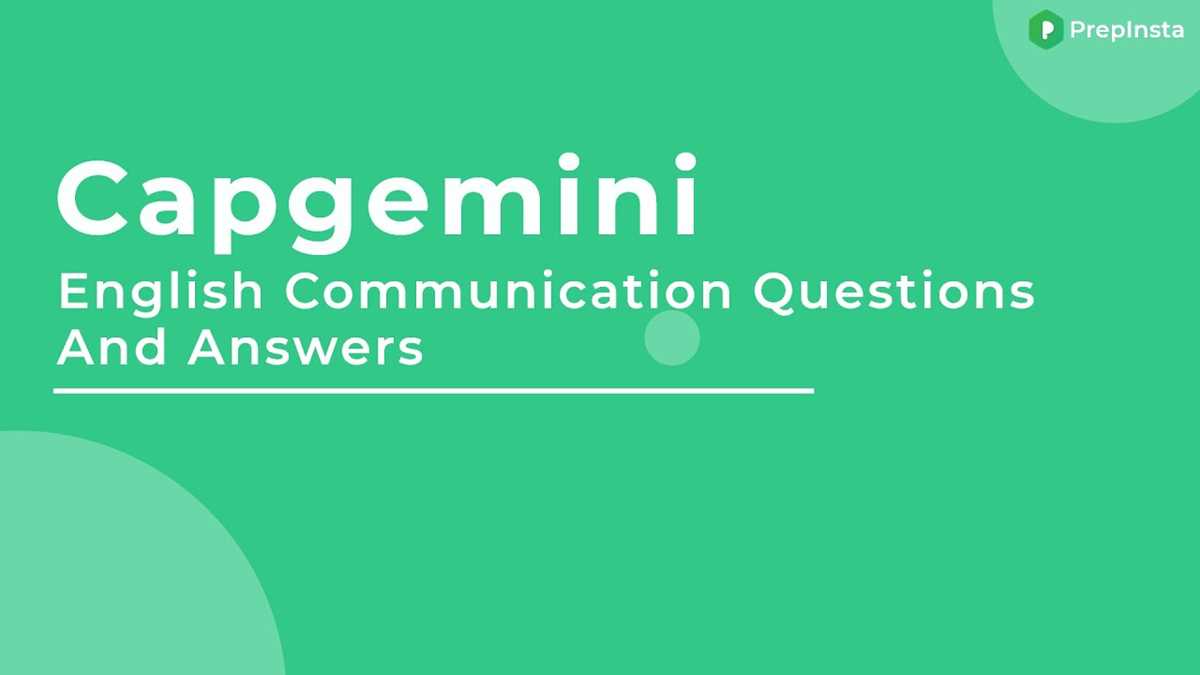 communication test questions and answers