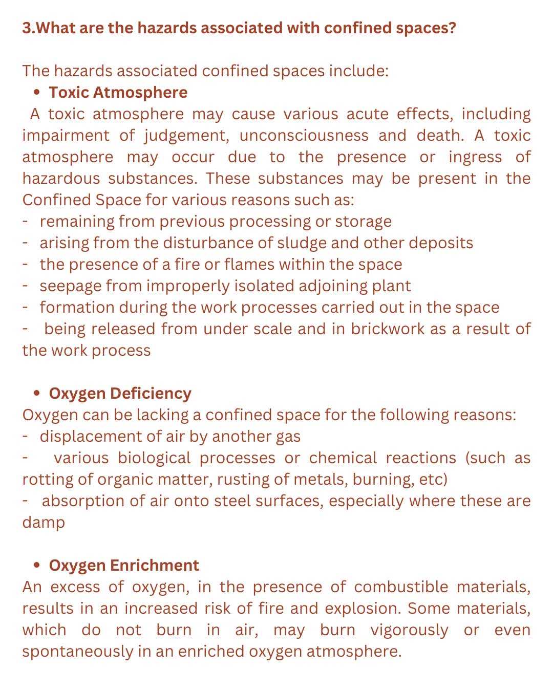 confined space entry test answers