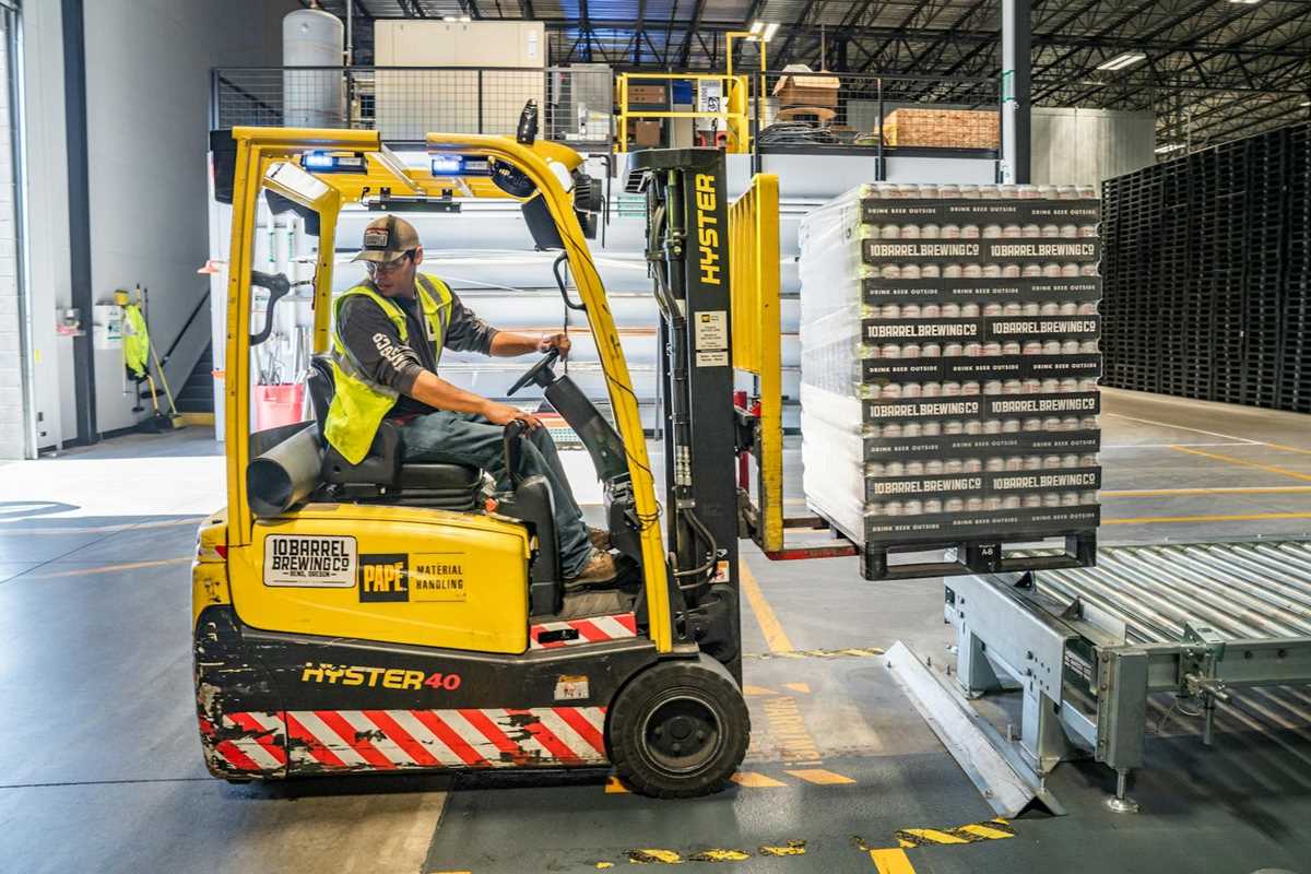 counterbalance forklift test answers