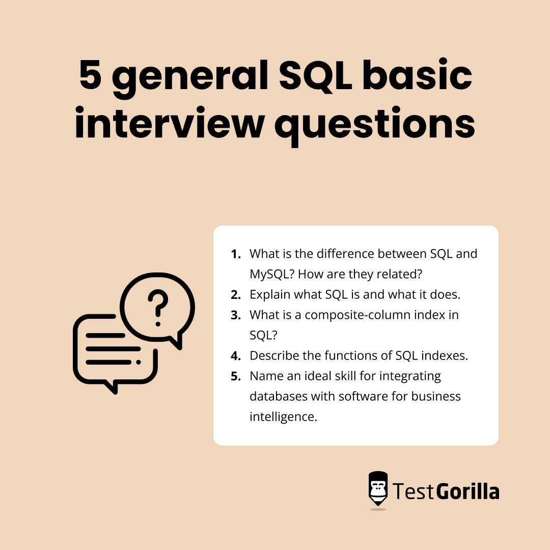 database testing interview questions answers