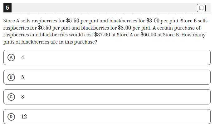 digital sat practice test 1 answer key