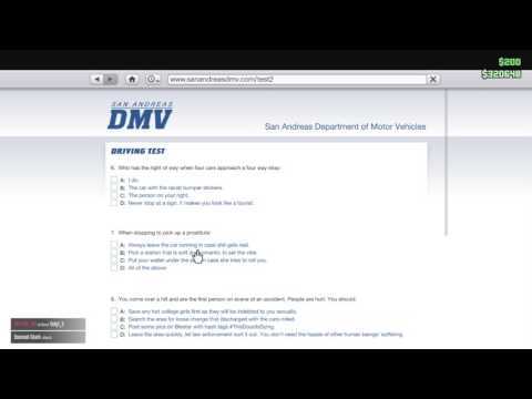 dmv virtual test center answers