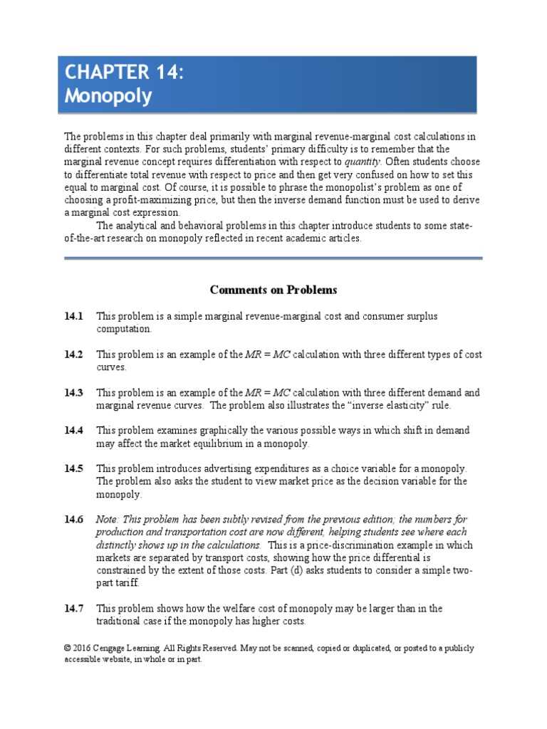 economics chapter 14 test answers