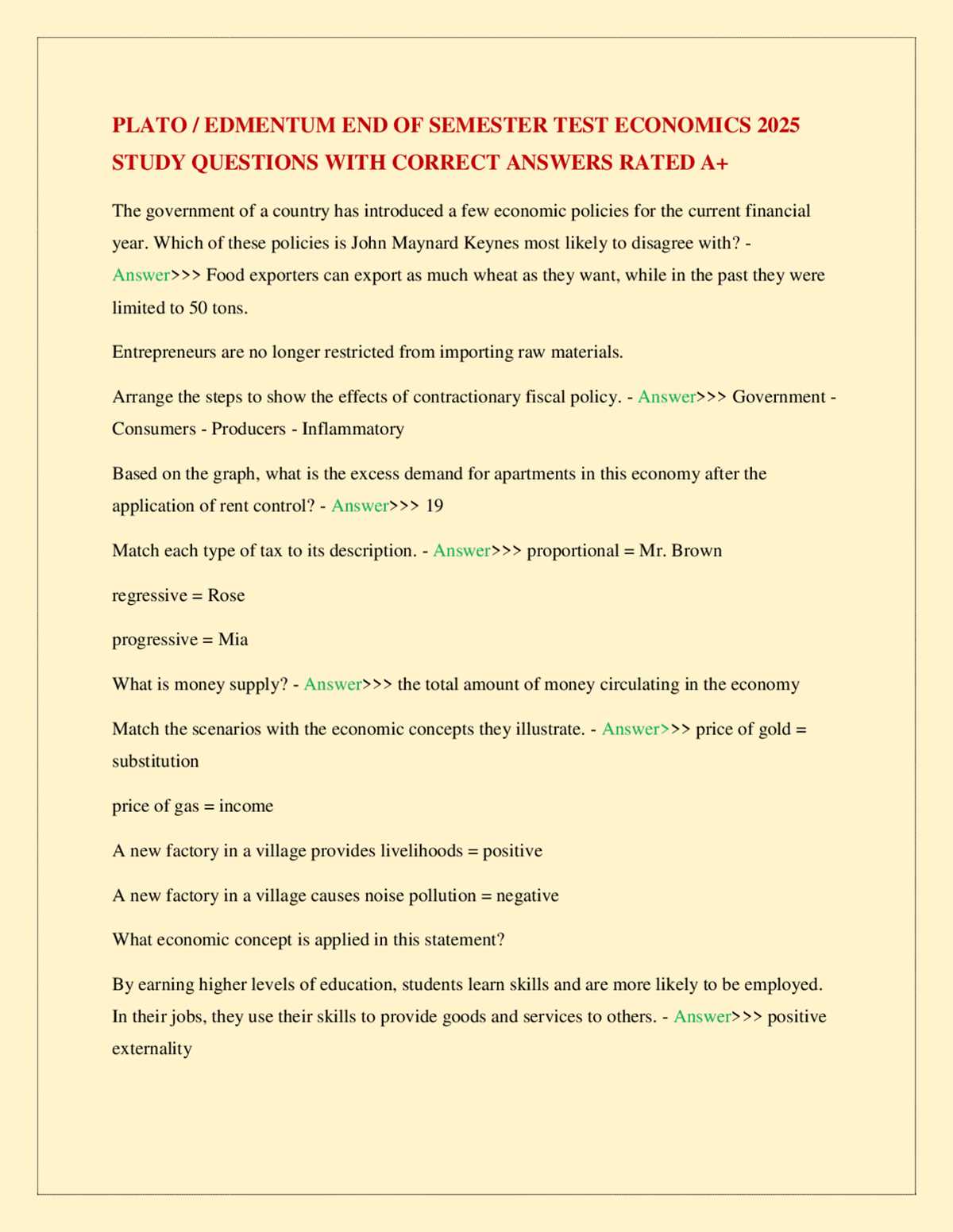 edmentum final exam answers