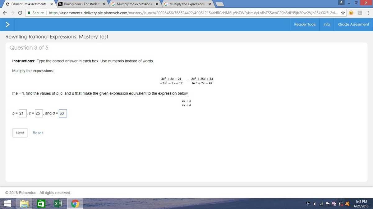 edmentum mastery test answers geometry