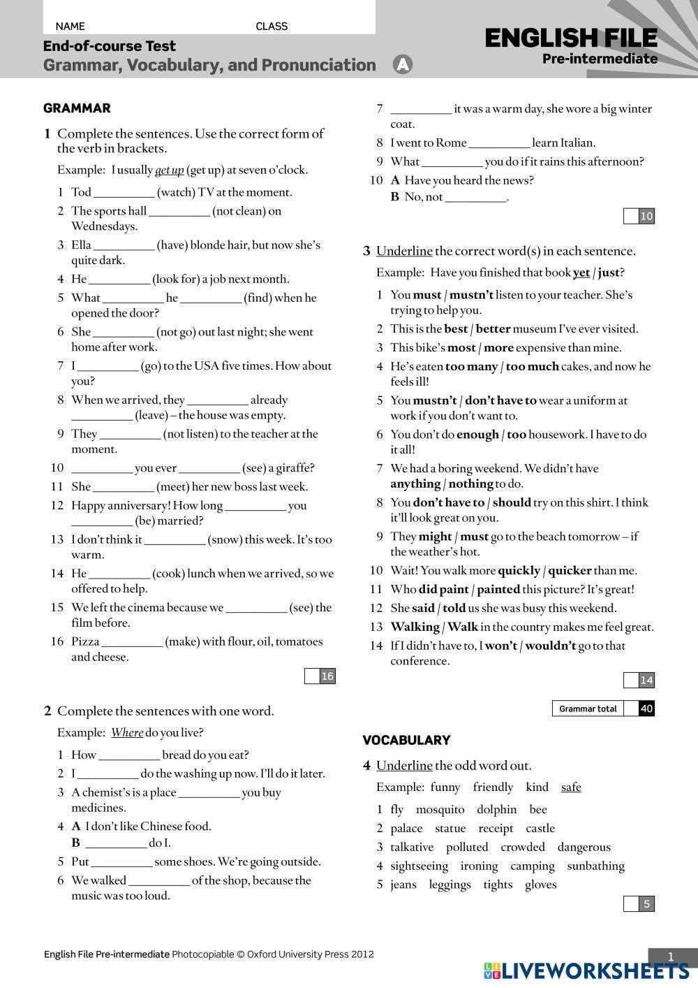 end of semester test career explorations answer key