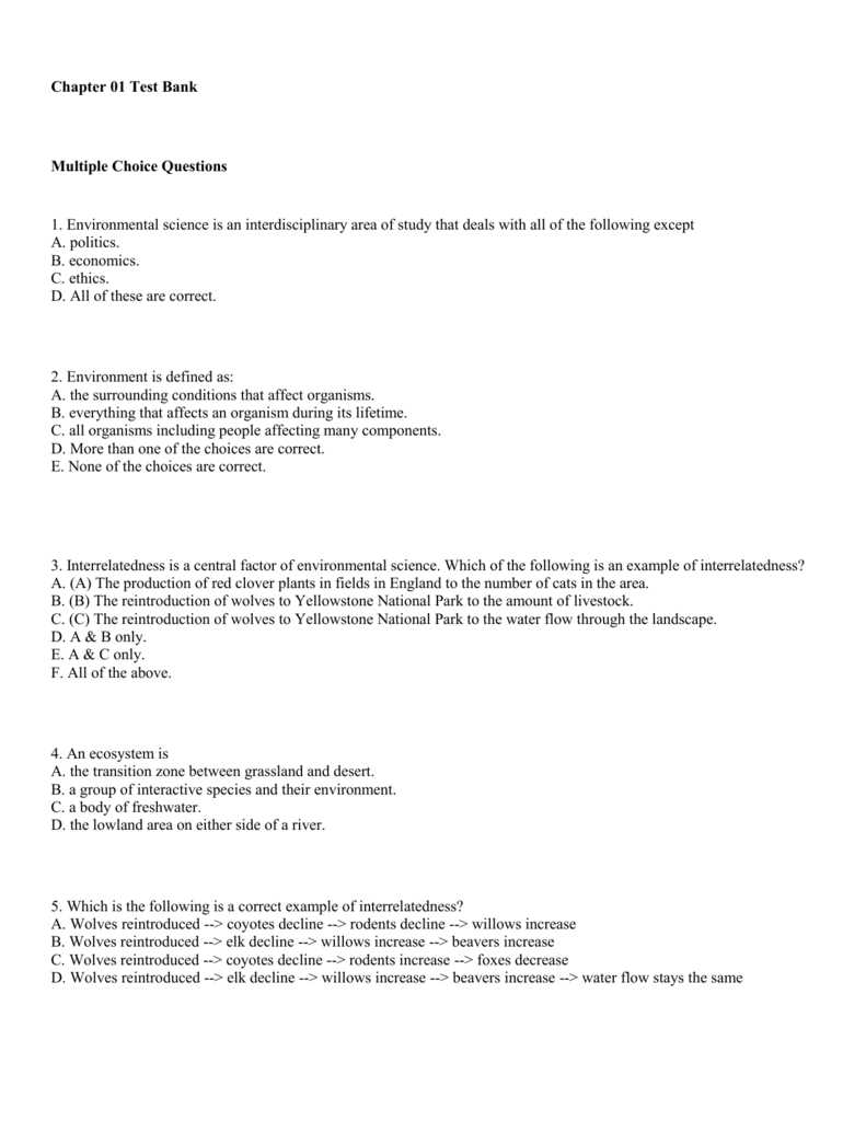 environmental economics exam questions and answers