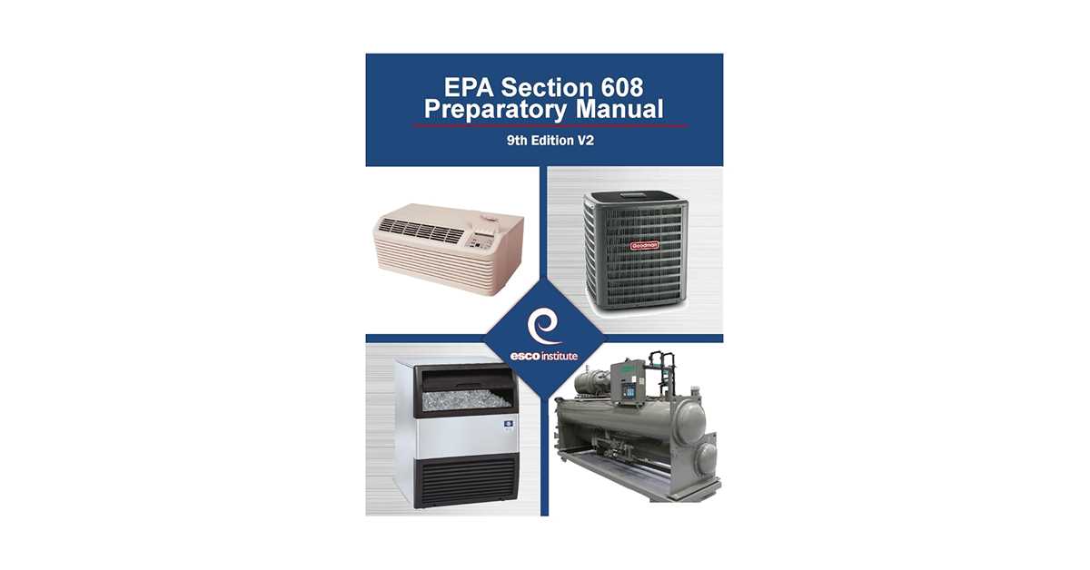 esco epa 608 test answers