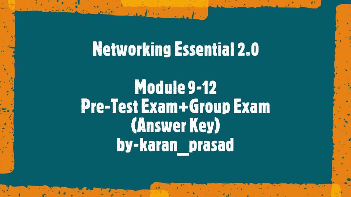 essentials exam answers